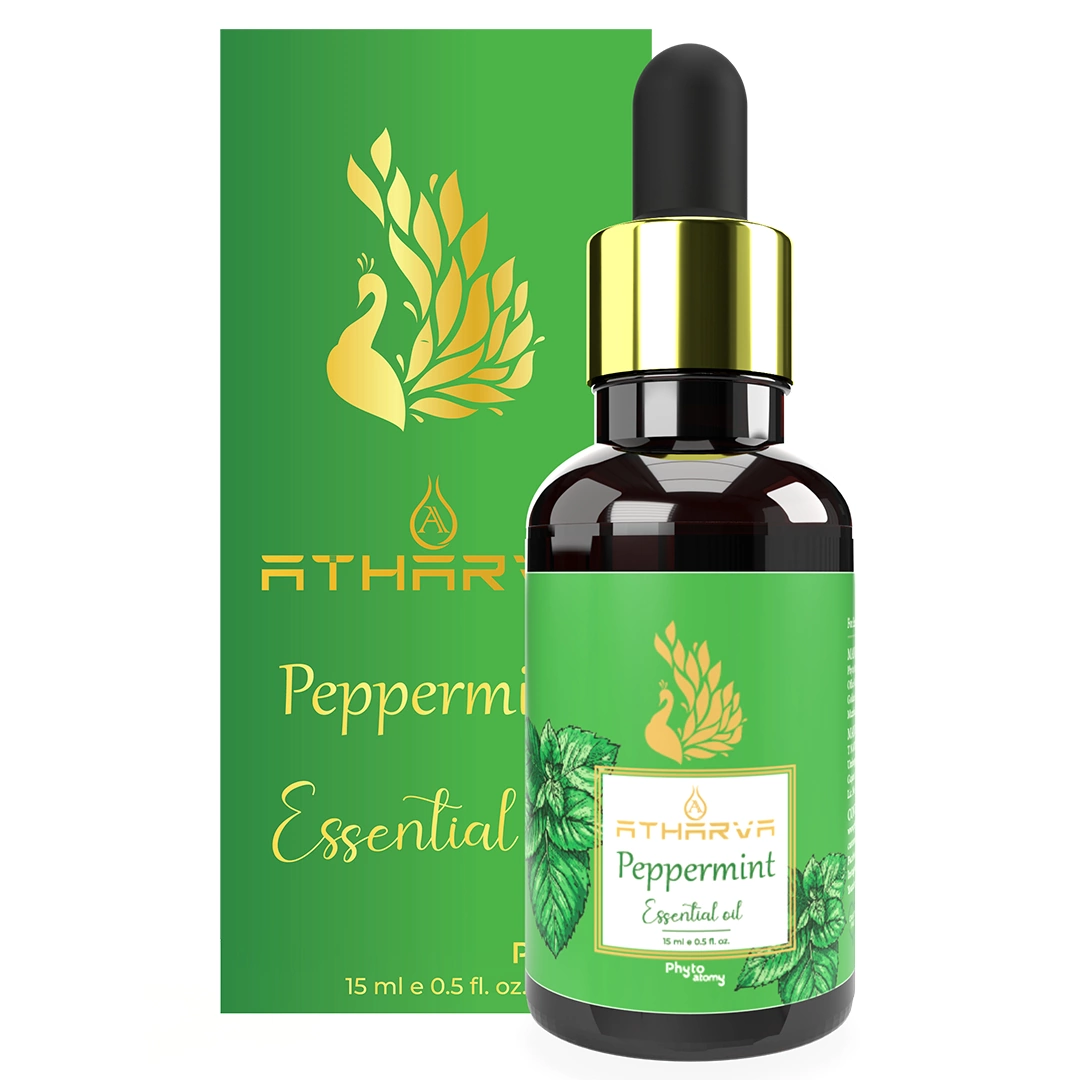 RBV B2B Atharva Peppermint Essential Oil (15ml)-12 Pcs.